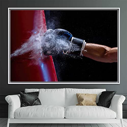 Affiche de boxe 60x90cm dsdsgog toile de musculation sans cadre