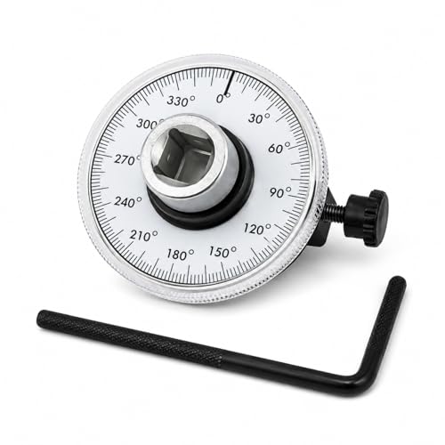 Professional Torque Angle Gauge 1/2 Drive 360&deg; Rotation