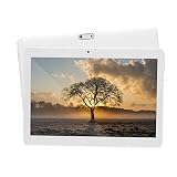  Tablet Android 7.0 de 10 Pulgadas con procesador de Ocho núcleos WiFi navegación Bluetooth 4 GB de RAM 64 GB de Memoria Dual SIM 3G es también un teléfono móvil Blanco Bianco