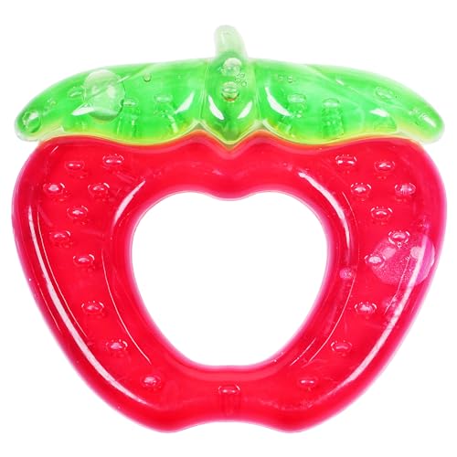 Image of 1st Step Baby Water Filled Teether /Teething Toys (Red and Green, 1)