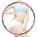 Hula Hoop ist eines der effektivsten Workouts,um Kalorien zu verbrennen. Wenn Sie nicht ins Fitnessstudio gehen möchten oder sich zum Laufen zu müde fühlen, können Hula-Hoop-Bewegungen Kalorien verbrennen, und die aktualisierte Wellenmusterversion vergrößert den Massagebereich in der Taille.