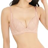 [グラモア] ブラジャー 補正ブラ 脇高 谷間メイク 【グラモアブラ】 レディース 大きいサイズ 小さいサイズ ナチュラルピンク C65 FT0087