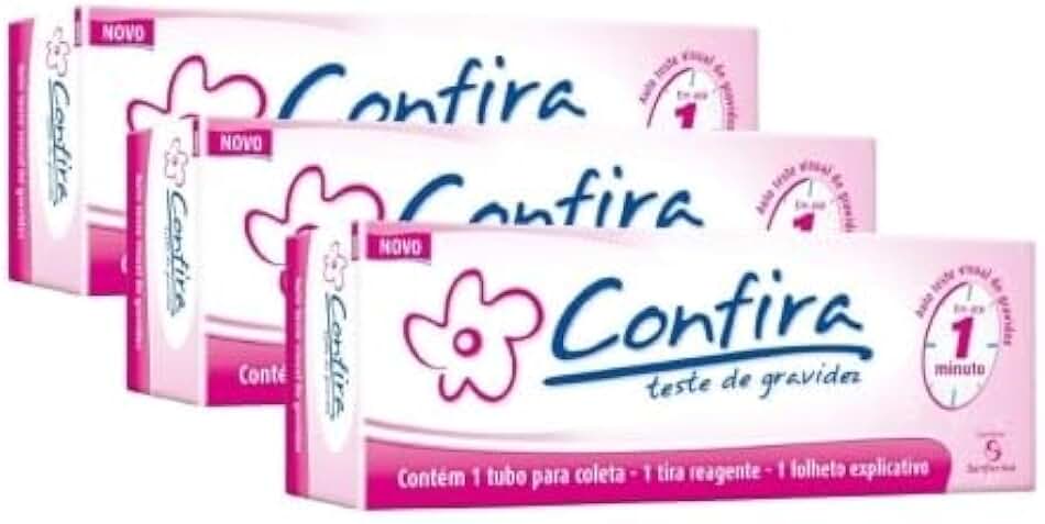 Kit Com 3 Teste De Gravidez Confira - Teste em Tiras