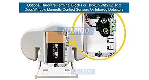 Portable Motion Alarm System With 90Db Siren #TOP7