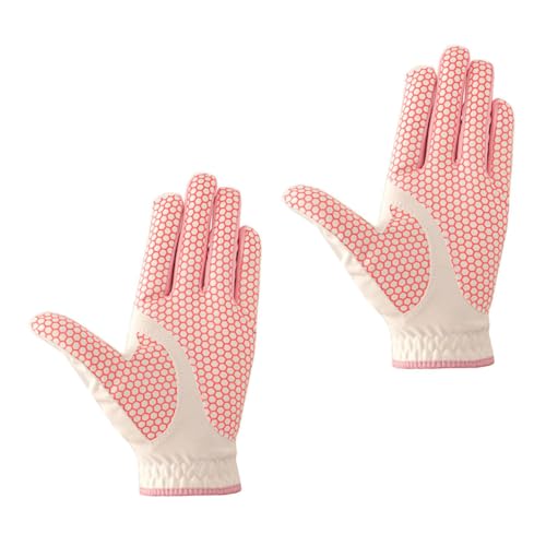 Guantes de golf para mujer antideslizantes funda de mano para campo de golf