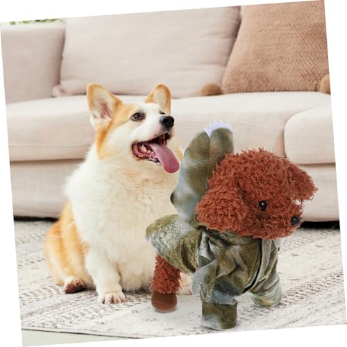 Disfraz para perro Dinosaurio Kisangel plush cálido miniatura 5