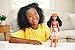 Imagen de Mattel Disney Princesas Vaiana Muñeca articulada de moda con ropa y accesorios brillantes inspirados en las películas de Disney