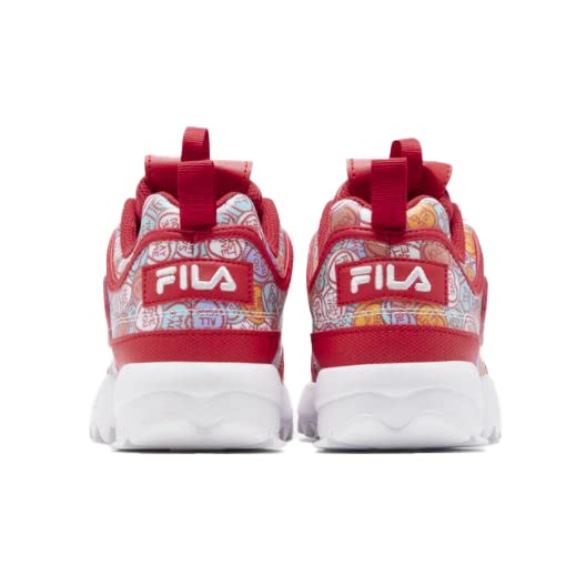 Fila Kids Disruptor II V-Day RED/White Size 5.54