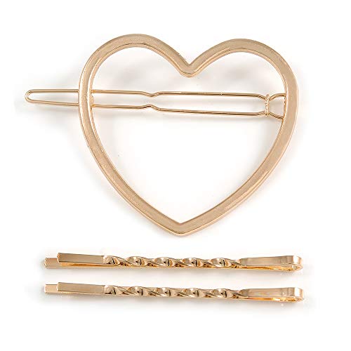 Barrettes à cheveux torsadées dorées parfaites pour vos coiffures de soirée