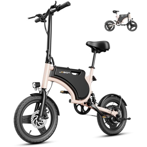Jasion JC1 Electric Bike for Adults and Teens,600W Peak Brushless Motor,30MPH Ebike with UL Certified Built-in Battery