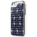 Produktbild MoMo Cotton Broadcloth Dallas Cowboys Blau-Gewebe iPhone 8 Kasten mit Einbauschlitz Premium-PU-Leder Kredit Slots für iPhone 7/8