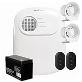 Kit Central de Alarme Anm 24 Net 2 Controles Intelbras + Bateria e Sirenes