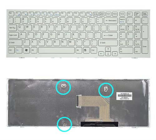 �i�V���o�[�j�����p�m�[�g�p�\�R���̃L�[�{�[�h �K�p���܂� SONY PCG-71A11T 71C11T C11L M 71B11N 71811W 71911L �m�[�g�p�\�R���̃L�[�{�[�h���� �i�l�W��3�j