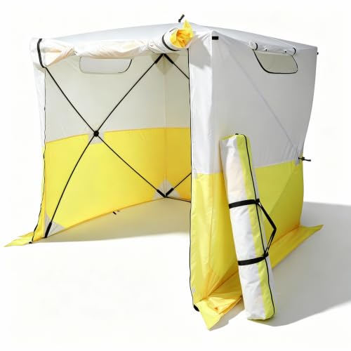 Professional Work Tent, Pop Up Work Tent 6.2x6.2x7 ft...