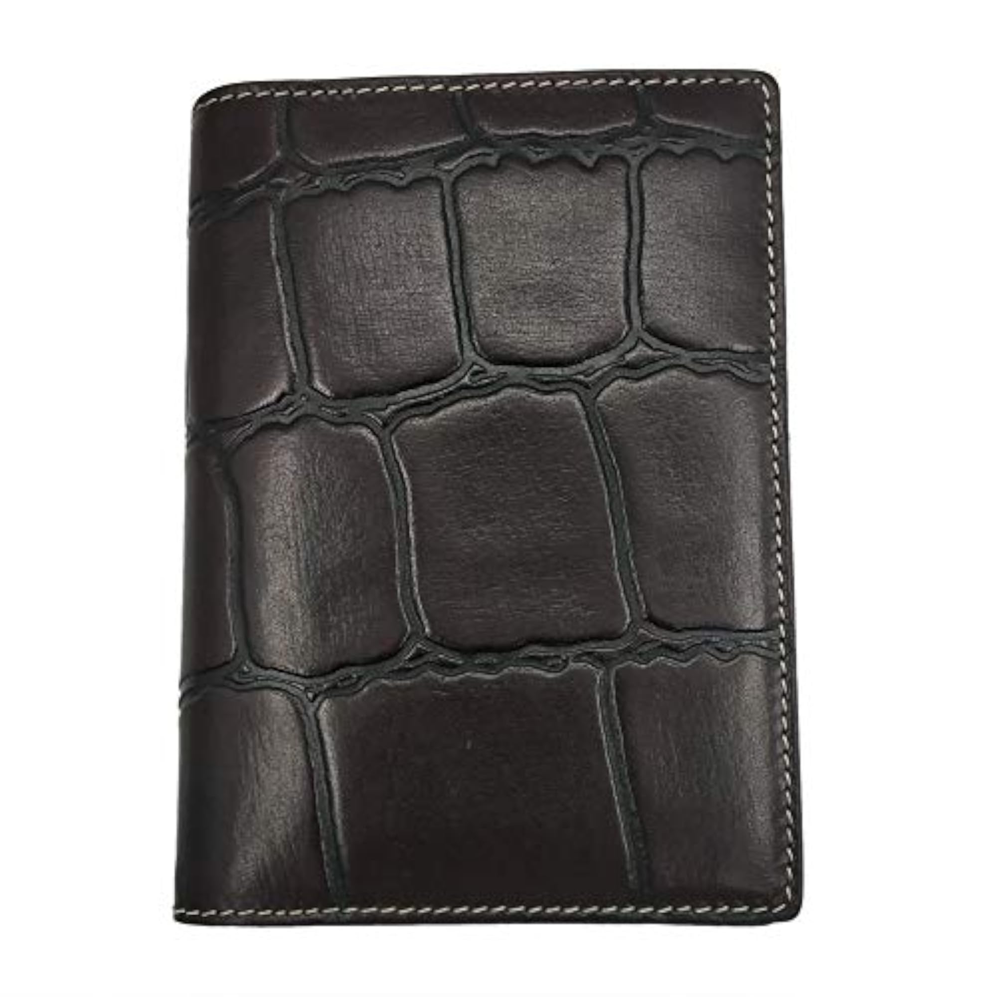 Genuine Textured Leather Unisex Passport Holder, Stylish