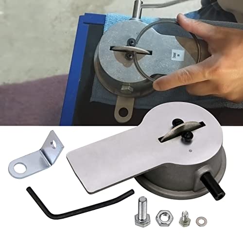 RULLINE Manual Piston Ring Filer 80514 Piston Ring End Cap Filer Tool with 140/170 Grit Grinding Wheel Replaces