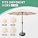 FLAME&SHADE Patio Umbrella Base Stand - 60 lbs 17.7