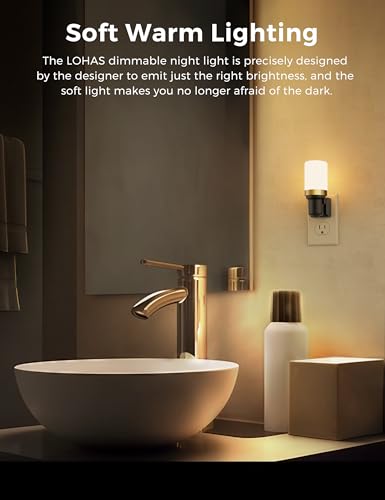 Image of L LOHAS LED Night Lights Plug into Wall