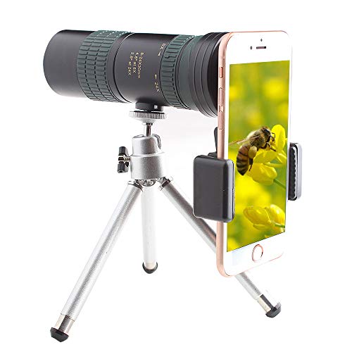 AKDSteel Binóculos HD de alta potência, zoom monocular preciso, telescópio de bolso, para caça, pris