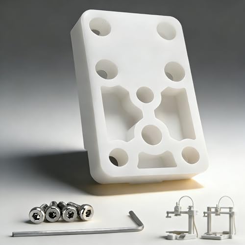 YIBEICO Bambu Lab A1/A1 Mini/H2D 3D�v�����^�[�p�Z���~�b�N�q�[�^�[�u���b�N�AH1.0�A���������`��4�{�̃l�W�A�����M�`�����Ƒϋv���̂�������A��ʓI�ȂЂъ���ɑΏ�