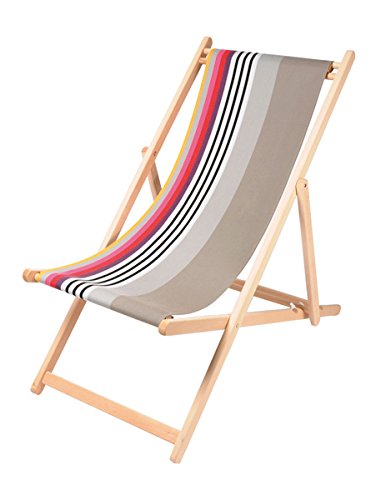 Chaise longue transat chilienne Sunbrella Indien - Artiga