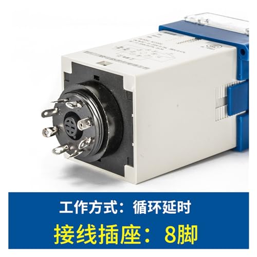 Relé de tiempo JSS48A-S con ciclo regulable para control eléctrico AC380V 2