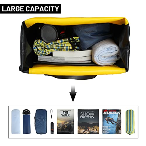 Nepest Bike Panniers Waterproof Pannier Bags For Bicycles Rear Rack Seat Trunk 27L Large Capacity Bicycle Pannier Backpack With Shoulder Strap For Bicycling Cycling Traveling Riding Grocery #TOP2