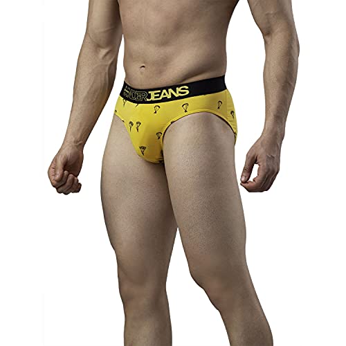 Image of Underjeans Men Cotton Blend Brief