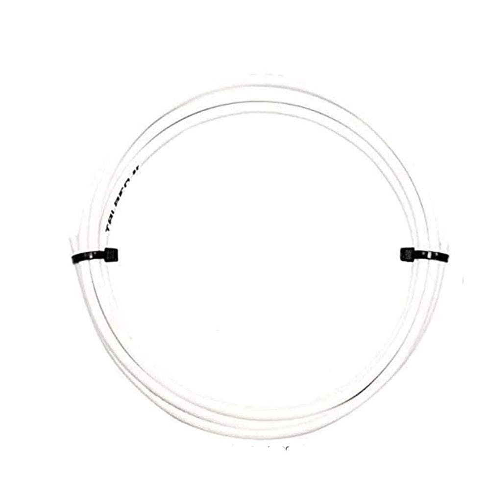 Boîtier de câble de frein doublé pour vélo, noir et rouge, 5 mm x 3 m et 5 mm x 15,2 m au choix (blanc, 15,2 m)