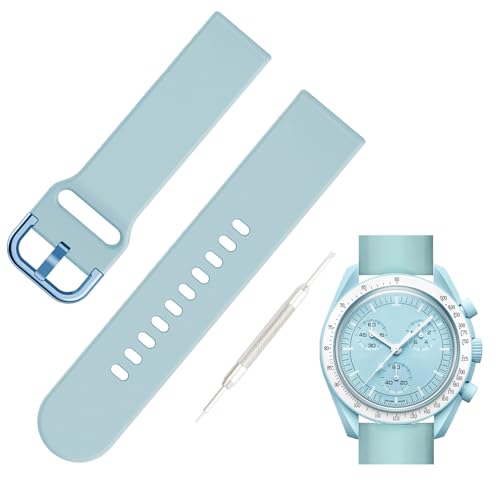 [Jumpsunfun] 20mm VRvoh for Swatch×OMEGA Speedmaster MoonSwatch XEHb`ƃIKxg Quick Release Ht Cgu[