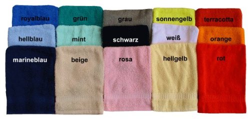 S.B.J Sportland Premium Waschlappen Aus Frottee – 16x21 Cm, 450 G/m², 100% Baumwolle, Weiß