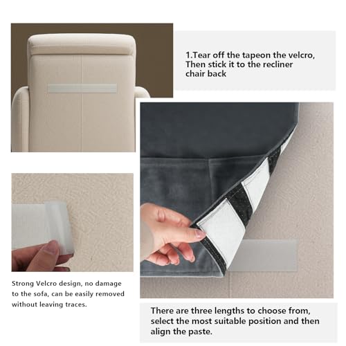 Image of Head Recliner Pillow, Headrest Pillows for Recliner Chairs