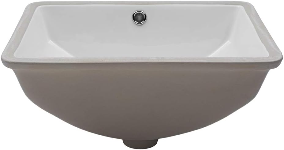 50% оƒƒ Dіѕсоunt Undermount Bathroom Sink - Lordear 18.25'' Bathroom Sink Rectangle Deep Bowl Pure White Porcelain Ceramic Lavatory Vanity Sink Basin with Overflow Flаѕh Dеаlѕ - 40% оƒƒ Undermount Bathroom Sink - Lordear 18.25'' Bathroom Sink Rectangle Deep Bowl Pure White Porcelain Ceramic Lavatory Vanity Sink Basin with Overflow