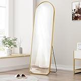 spiegel 150x50 rahmenlos 【Arch Full-Length Mirror】Die Oberseite des Bodenspiegels ist mit einem gewölbten oberen Rahmen entworfen. Der Spiegel ist von einem Rahmen aus Aluminiumlegierung umgeben, der Rahmen ist sehr dünn, gebürstet und strukturiert
