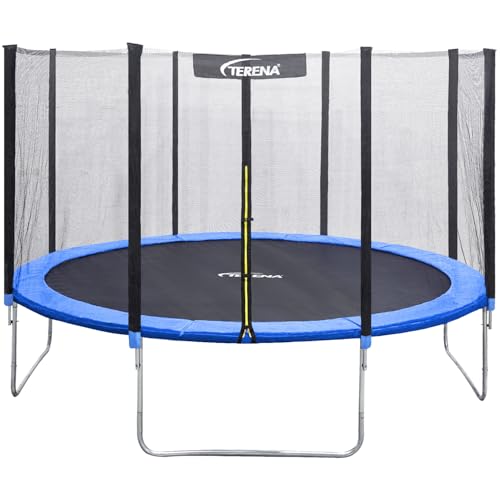 Terena Trampolin 366 cm mit Netz Sicherheitsnetz Gartentrampolin für...