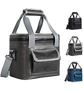 MIER Waterproof Insulated Soft Cooler Bag Leakproof Lunch Bag for Beach Golf Grocery Kayak Picnic...