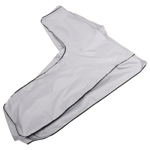 Cubierta para scooter sin asiento en tela Oxford impermeable con doble ranura de ruedas