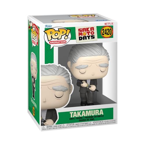 Funko Pop! Animation: Sakamoto Days - Takamura- Figura in Vinile da Collezione - Idea Regalo - Merchandising Ufficiale - Giocattoli per Bambini e Adulti - Anime Fans