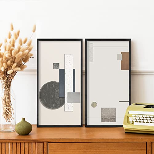 Annecy 11X22 Picture Frame Black（2 Pack）, 11 X 22 Newspaper Picture Frame For Wall Or Desktop Decoration, Classic Black Minimalist Style Suitable For Decorating Houses, Offices, Hotels #TOP5