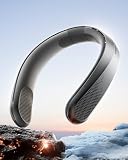 RANVOO FG10 Pro 2026 Ice Cooling Neck Fan 【Full Body Cooling 16 Hours Battery Life】 AI Personal Cooler, Immersive Neck Cold Wind, Rechargeable Strong Airflow Wearable Fan,Gift for Mom Dad