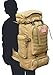DALNK Military Backpack 80L Tactical Molle Backpack Rucksack Bug Out Bag for Shotting Hunting Camping Hiking Trekking by (Khaki)