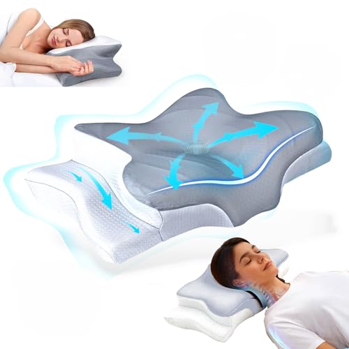 MullowÂ® Cervical Pillow â€“ Memory Foam Neck & Shoulder