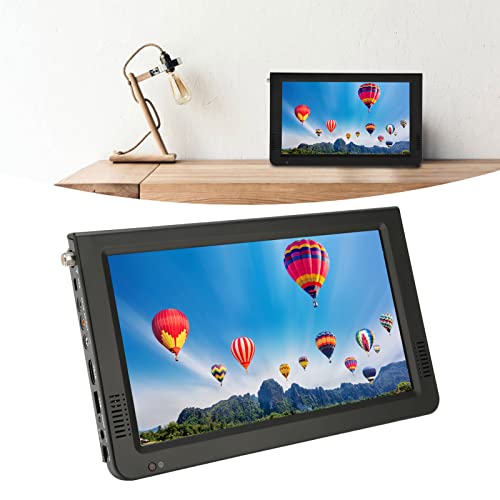 Miniatura 4 de Tv Portátil De 10 Pulgadas Con Antena, 1024 X 600 Mini Car Tv Con Sintonizador Atsc, Soporte Vga, Hdmi, Av, Pc, Auriculares, Usb, Para Atv 48.25mhz A 863.25mhz