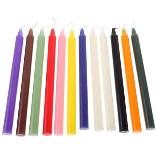 MAGICLULU Velas Cónicas Velas De Colores De Campana Vela De Hechizo Sin Perfume De Colores Surtidos Mini Cónicas Buenas Para Rituales Cumpleaños Hechizos De Altar | Ya disponible en tu tienda friki favorita! En mundofriki.es!