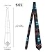 WZYWHJ Men's Necktie - Fashion Printed Silk Tie for Business, daily life, work, party 57X3.1 inch Starry roller coaster Printed