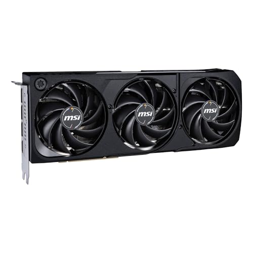 Image of MSI GeForce RTX 5070 12G Shadow 3X OC Graphic Card - NVIDIA GeForce RTX 5070 GPU, 12GB GDDR7 192-bit Memory, 28 Gbps, PCI Express Gen 5 Interface, Upto 2542 MHz, TORX Fan 5.0