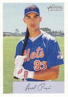 2002 Bowman Heritage Baseball #26 Angel Pagan Rookie Card