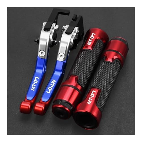 ̂߂Ƀ}n MT07 FZ-07 2014-2023 MT-07 g[T[GT 2016-2020 I[goCp \u[LNb`o[ nho[Obv(Blue red)