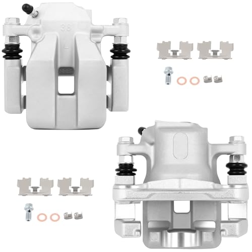 Image of SCITOO 19B3193 19B3192 Rear Left & Right Disc Brake Calipers Assembly w /Bracket For Toyota For RAV4 2006-2012
