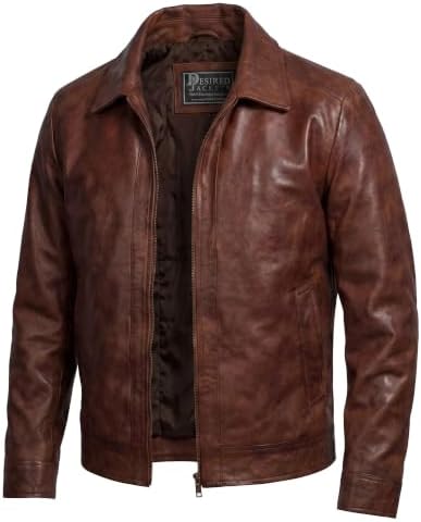 Mens Men's Leather Jacket Men's Leather Jacket